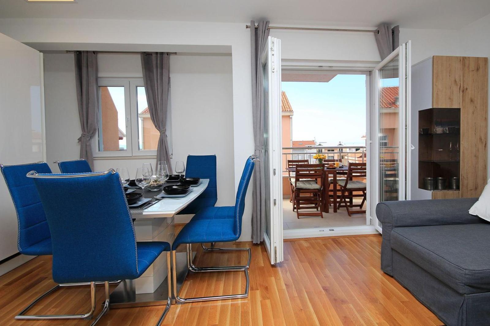 Apartman Ela Makarska Bagian luar foto
